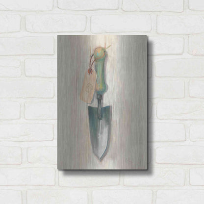 Luxe Metal Art 'Trowel' by Carol Rowan, Metal Wall Art,12x16