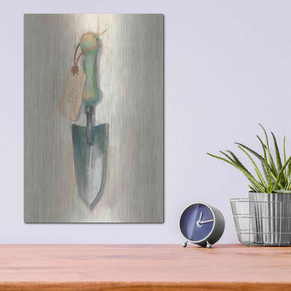 Luxe Metal Art 'Trowel' by Carol Rowan, Metal Wall Art,12x16