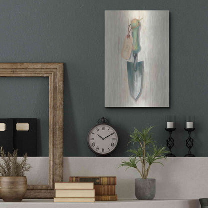 Luxe Metal Art 'Trowel' by Carol Rowan, Metal Wall Art,12x16