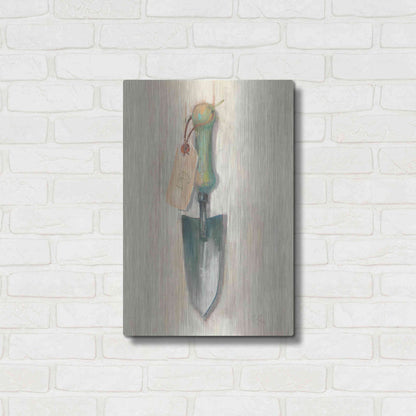Luxe Metal Art 'Trowel' by Carol Rowan, Metal Wall Art,16x24
