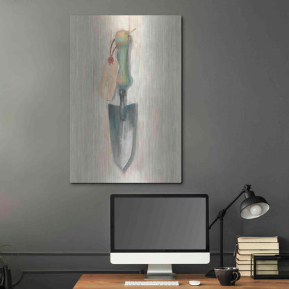 Luxe Metal Art 'Trowel' by Carol Rowan, Metal Wall Art,24x36