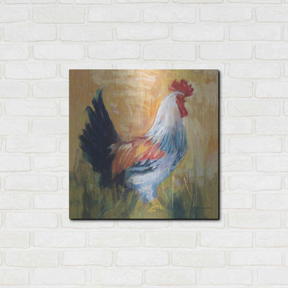 Luxe Metal Art 'Horace' by Carol Rowan, Metal Wall Art,24x24