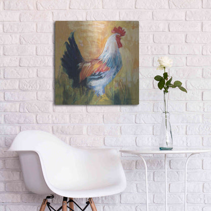 Luxe Metal Art 'Horace' by Carol Rowan, Metal Wall Art,24x24