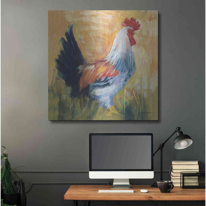 Luxe Metal Art 'Horace' by Carol Rowan, Metal Wall Art,36x36