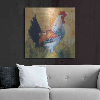 Luxe Metal Art 'Horace' by Carol Rowan, Metal Wall Art,36x36