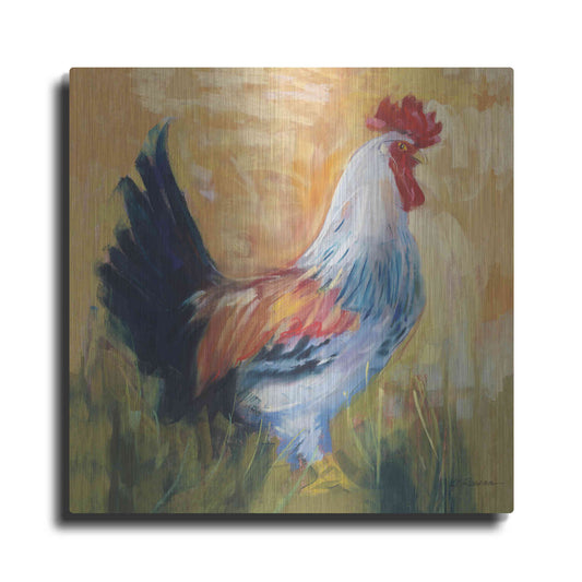 Luxe Metal Art 'Horace' by Carol Rowan, Metal Wall Art