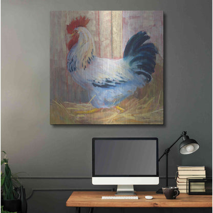 Luxe Metal Art 'Hercule' by Carol Rowan, Metal Wall Art,36x36