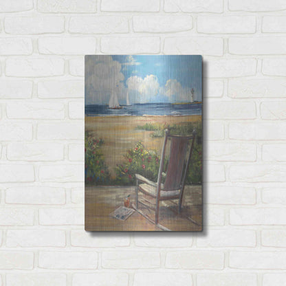 Luxe Metal Art 'By The Sea II' by Carol Rowan, Metal Wall Art,16x24