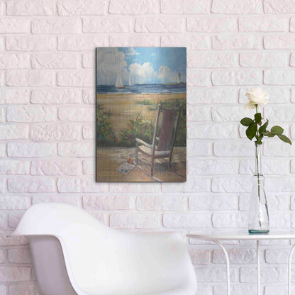 Luxe Metal Art 'By The Sea II' by Carol Rowan, Metal Wall Art,16x24