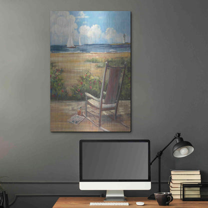 Luxe Metal Art 'By The Sea II' by Carol Rowan, Metal Wall Art,24x36