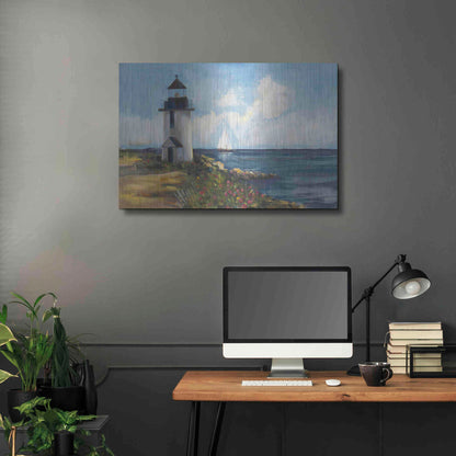 Luxe Metal Art 'Sunday Morning Sail' by Carol Rowan, Metal Wall Art,36x24