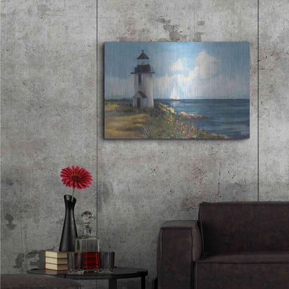 Luxe Metal Art 'Sunday Morning Sail' by Carol Rowan, Metal Wall Art,36x24