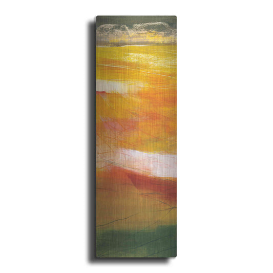 Luxe Metal Art 'Bog Journey II V2' by Jo Maye, Metal Wall Art