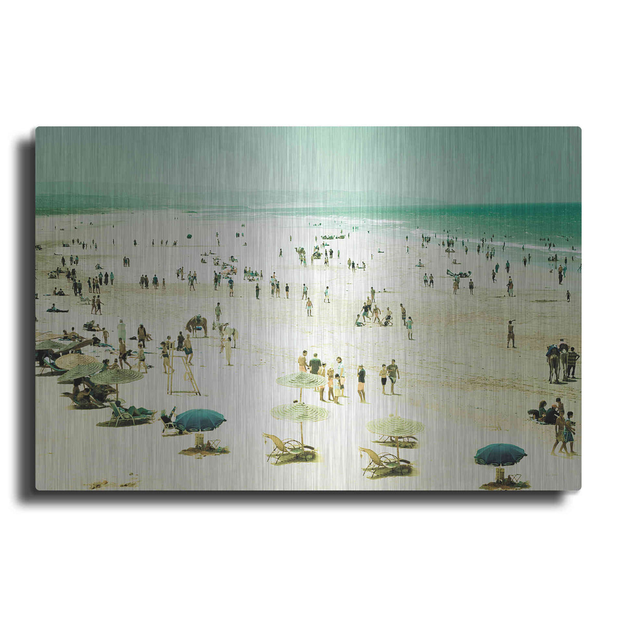 Luxe Metal Art 'Caravan Of Dreams' by Keri Bevan, Metal Wall Art