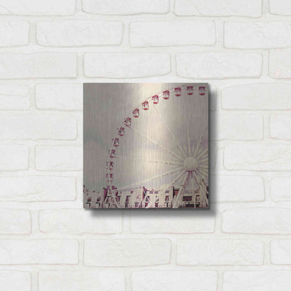 Luxe Metal Art 'Paris Parfait' by Keri Bevan, Metal Wall Art,12x12