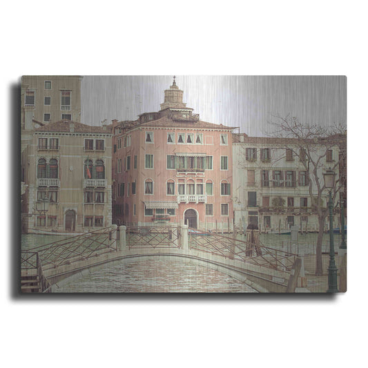 Luxe Metal Art 'Sunday Morning In Venice' by Keri Bevan, Metal Wall Art