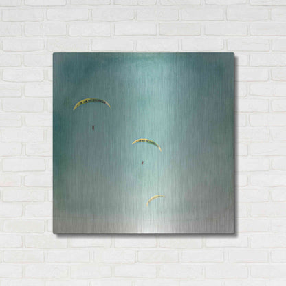 Luxe Metal Art 'The Escape' by Keri Bevan, Metal Wall Art,36x36