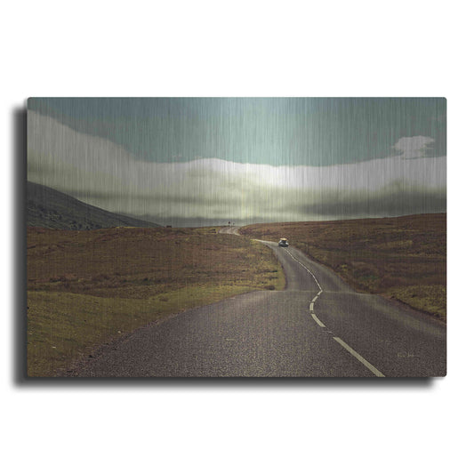 Luxe Metal Art 'The Open Road' by Keri Bevan, Metal Wall Art