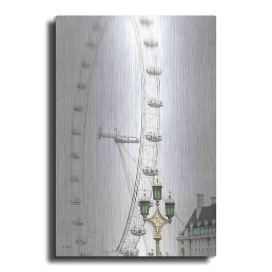 Luxe Metal Art 'London Eye II' by Keri Bevan, Metal Wall Art