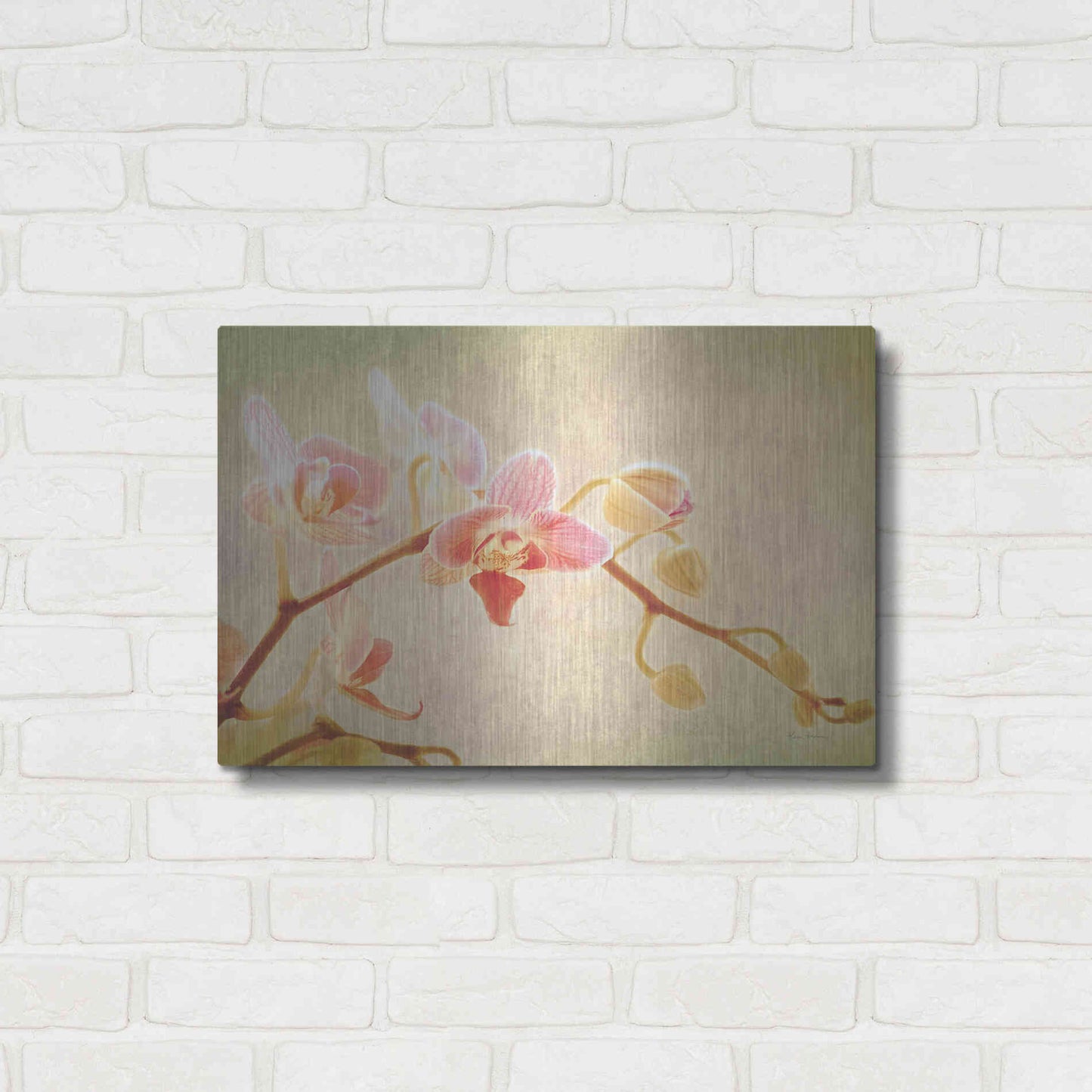 Luxe Metal Art 'Perfume' by Keri Bevan, Metal Wall Art,24x16