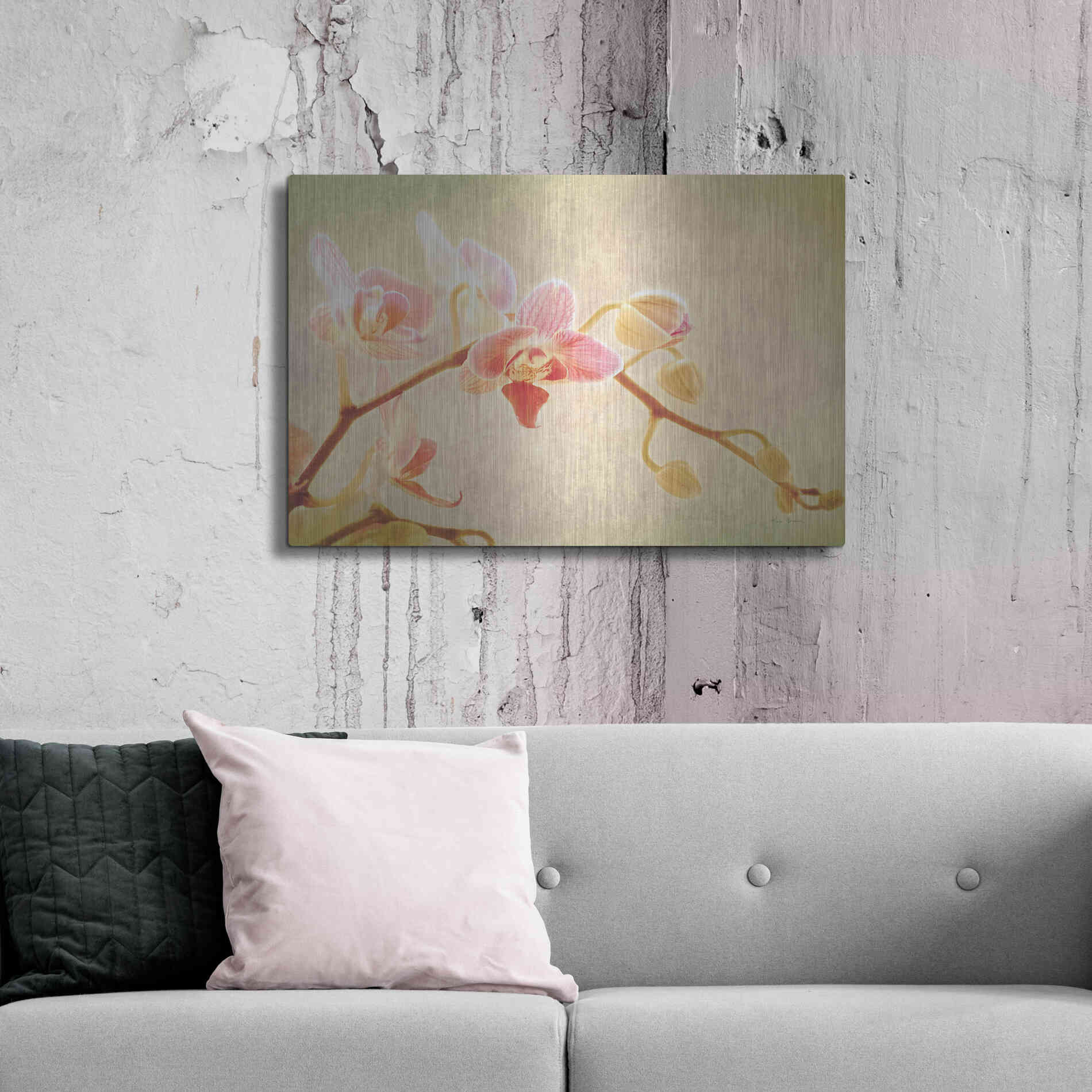 Luxe Metal Art 'Perfume' by Keri Bevan, Metal Wall Art,36x24