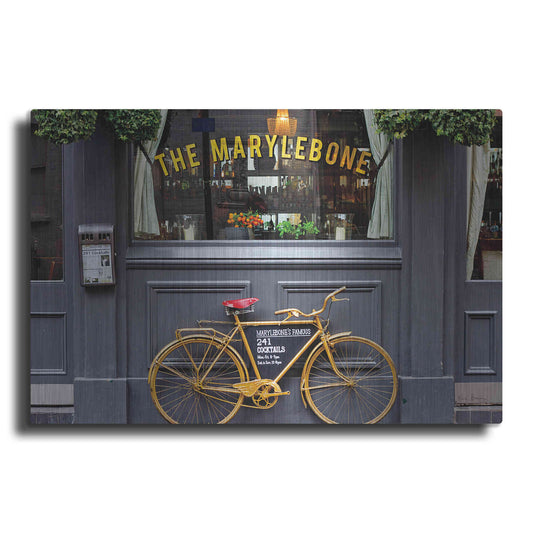 Luxe Metal Art 'Marylebone Bike' by Keri Bevan, Metal Wall Art