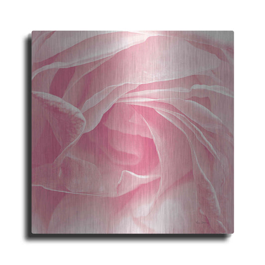 Luxe Metal Art 'Georgia Pink' by Keri Bevan, Metal Wall Art