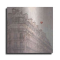 Luxe Metal Art 'Heart Paris' by Keri Bevan, Metal Wall Art
