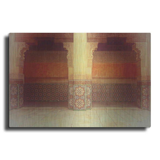 Luxe Metal Art 'Palace Walk V2 Crop' by Keri Bevan, Metal Wall Art