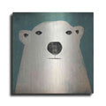 Luxe Metal Art 'Polar Bear' by Ryan Fowler, Metal Wall Art