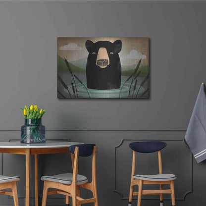 Luxe Metal Art 'Skinny Dip' by Ryan Fowler, Metal Wall Art,36x24