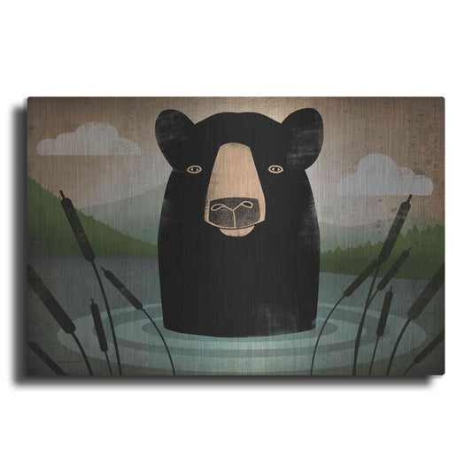 Luxe Metal Art 'Skinny Dip' by Ryan Fowler, Metal Wall Art