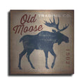 Luxe Metal Art 'Old Moose Trading Co' by Ryan Fowler, Metal Wall Art
