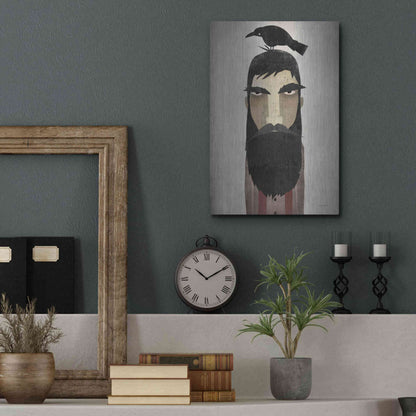 Luxe Metal Art 'Lumberjack Crop' by Ryan Fowler, Metal Wall Art,12x16