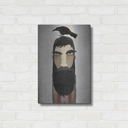 Luxe Metal Art 'Lumberjack Crop' by Ryan Fowler, Metal Wall Art,16x24