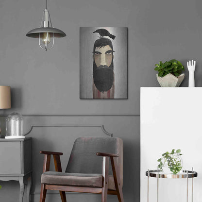 Luxe Metal Art 'Lumberjack Crop' by Ryan Fowler, Metal Wall Art,16x24