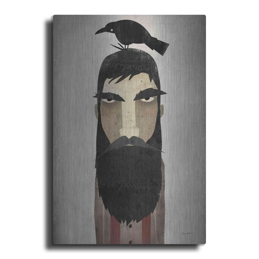 Luxe Metal Art 'Lumberjack Crop' by Ryan Fowler, Metal Wall Art