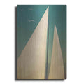 Luxe Metal Art 'Sails I' by Ryan Fowler, Metal Wall Art