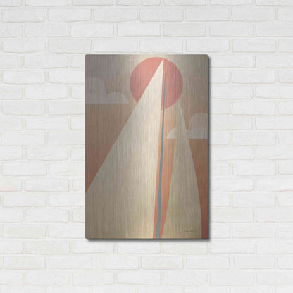 Luxe Metal Art 'Sails VI' by Ryan Fowler, Metal Wall Art,24x36
