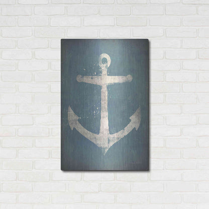 Luxe Metal Art 'Anchor V2' by Ryan Fowler, Metal Wall Art,24x36