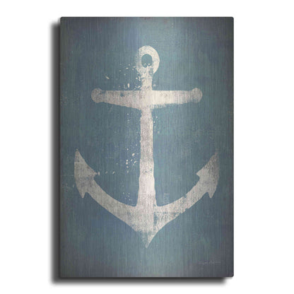 Luxe Metal Art 'Anchor V2' by Ryan Fowler, Metal Wall Art