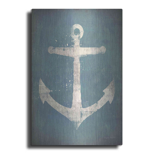 Luxe Metal Art 'Anchor V2' by Ryan Fowler, Metal Wall Art