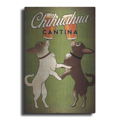 Luxe Metal Art 'Double Chihuahua' by Ryan Fowler, Metal Wall Art