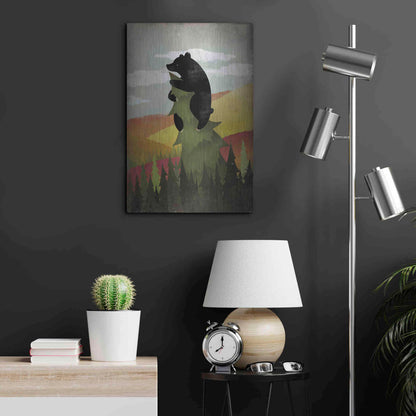 Luxe Metal Art 'Leaf Peeper No Words' by Ryan Fowler, Metal Wall Art,16x24