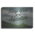Luxe Metal Art 'Say Yes To Adventure' by Ryan Fowler, Metal Wall Art