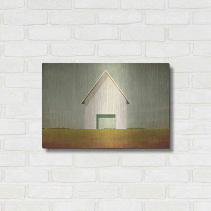 Luxe Metal Art 'Ohio Barn' by Ryan Fowler, Metal Wall Art,24x16