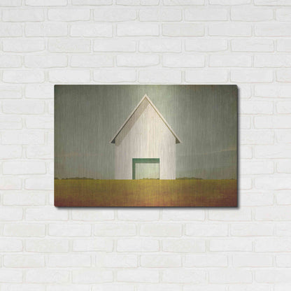 Luxe Metal Art 'Ohio Barn' by Ryan Fowler, Metal Wall Art,36x24