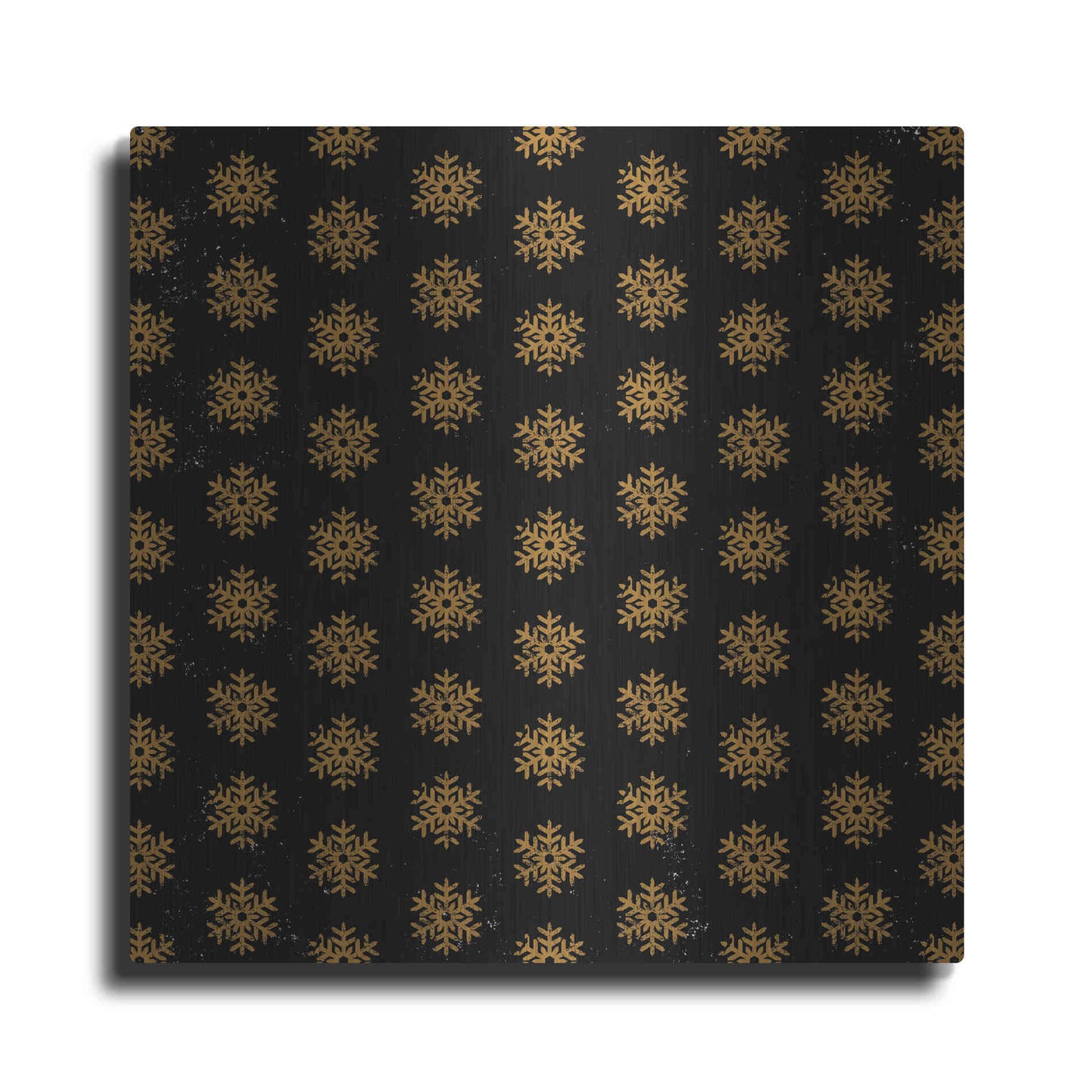 Luxe Metal Art 'Nutcracker Pattern Bright II' by Ryan Fowler, Metal Wall Art