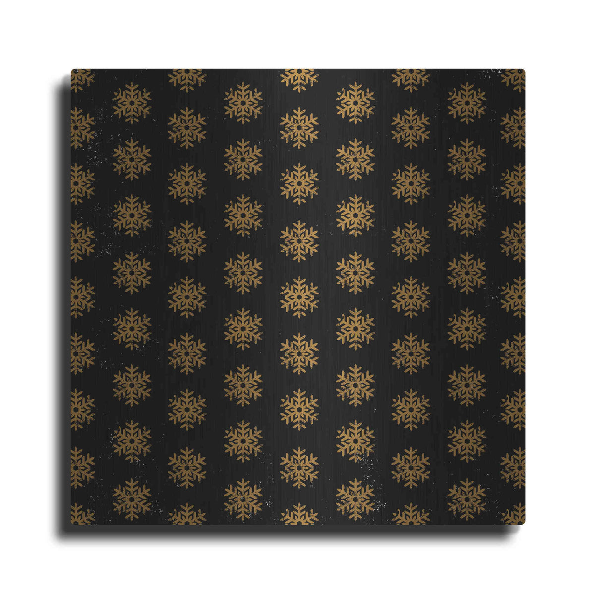Luxe Metal Art 'Nutcracker Pattern Bright II' by Ryan Fowler, Metal Wall Art