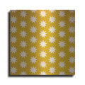 Luxe Metal Art 'Nutcracker Pattern Bright IV' by Ryan Fowler, Metal Wall Art
